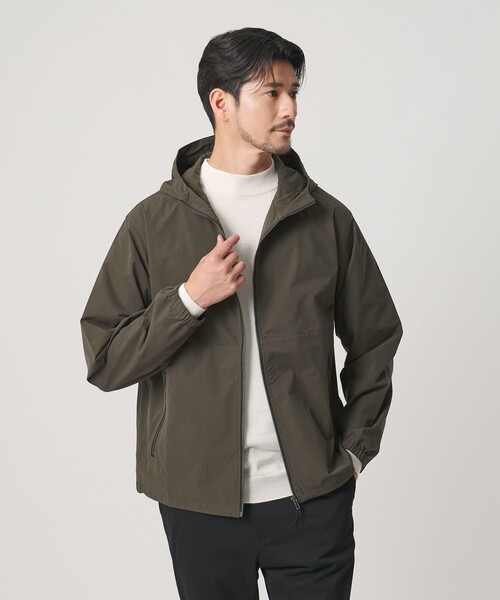 BEAUTY&YOUTH UNITED ARROWS(ビューティーアンドユースユナイテッドアローズ)の「【WEB限定 WARDROBE SMART】アクティブ ジップ フードブルゾン(ブルゾン・メンズ・オリーブ/ブラック・S/M/L/XL)」の2枚目の写真
