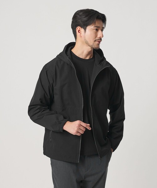 BEAUTY&YOUTH UNITED ARROWS(ビューティーアンドユースユナイテッドアローズ)の「【WEB限定 WARDROBE SMART】アクティブ ジップ フードブルゾン(ブルゾン・メンズ・オリーブ/ブラック・S/M/L/XL)」の3枚目の写真