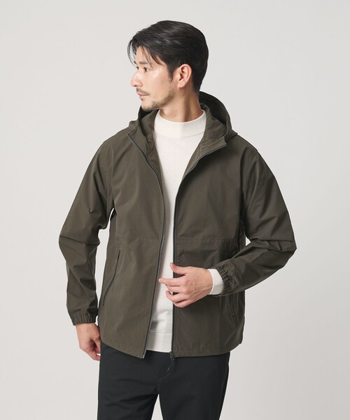 BEAUTY&YOUTH UNITED ARROWS(ビューティーアンドユースユナイテッドアローズ)の「【WEB限定 WARDROBE SMART】アクティブ ジップ フードブルゾン(ブルゾン・メンズ・オリーブ/ブラック・S/M/L/XL)」の7枚目の写真