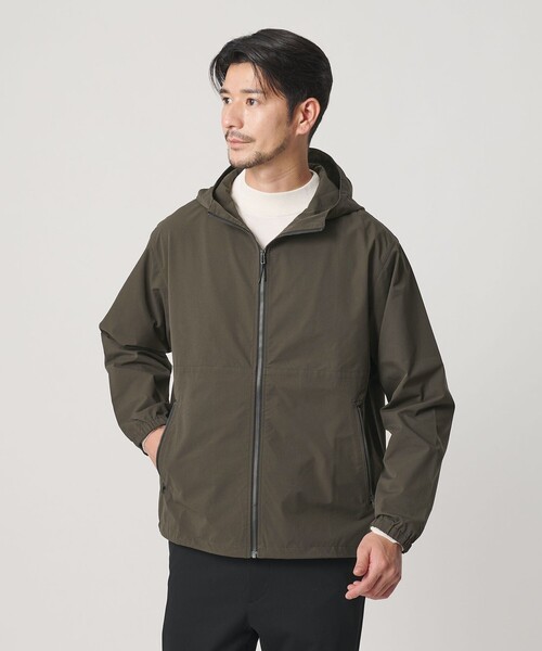 BEAUTY&YOUTH UNITED ARROWS(ビューティーアンドユースユナイテッドアローズ)の「【WEB限定 WARDROBE SMART】アクティブ ジップ フードブルゾン(ブルゾン・メンズ・オリーブ/ブラック・S/M/L/XL)」の9枚目の写真