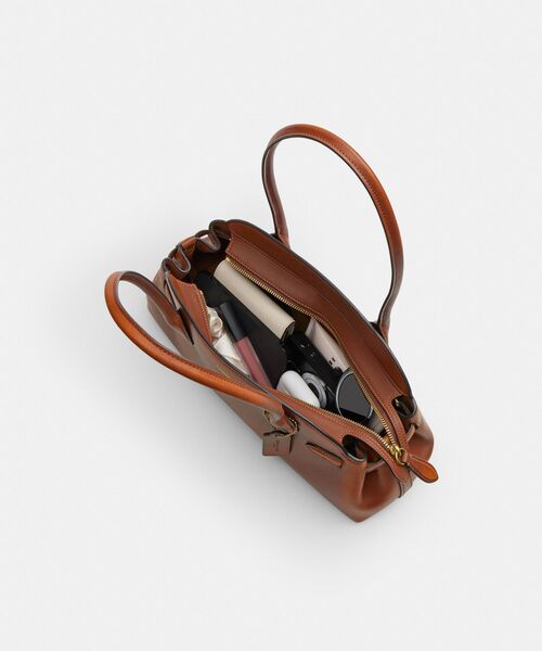 COACH(コーチ)の「エンパイア キャリーオール バッグ 34・ラブド レザー(ショルダーバッグ・レディース・ブラウン系その他・ONE)」の6枚目の写真