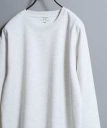 ANPAS（アンパス）の「Dry Waffle Knit Crew Neck Long Sleeve T-Shirt / ドライワッフルクルーネックロンT 長袖Tシャツ メンズ レディース 無地 シンプル ムジT（Tシャツ/カットソー）」