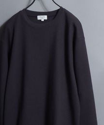 ANPAS（アンパス）の「Dry Waffle Knit Crew Neck Long Sleeve T-Shirt / ドライワッフルクルーネックロンT 長袖Tシャツ メンズ レディース 無地 シンプル ムジT（Tシャツ/カットソー）」