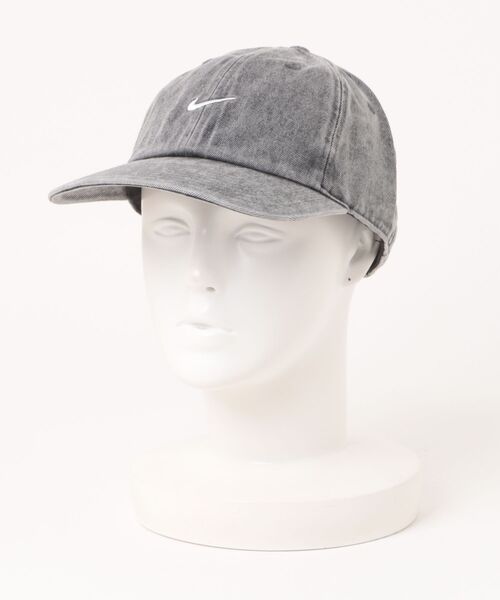 NIKE(ナイキ)の「NIKE ナイキ U CLUB DENIM CAP キャップ HF0383 060ANTHRA/WHITE(キャップ・メンズ・グレー・MEDIUM)」の1枚目の写真