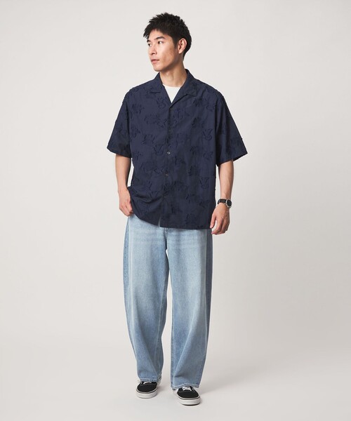 green label relaxing（グリーンレーベルリラクシング）の「サマー デニム カーブ パンツ（デニムパンツ・メンズ・ブラック/ダークブラウン/ライトブルー・M/XL/L/S）」の4枚目の写真