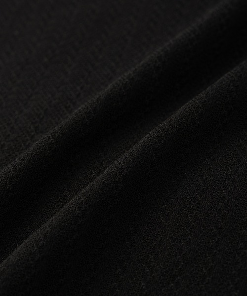 Saturdays Golf(サタデーズゴルフ)の「Dobby Stripe SS Polo(ポロシャツ・メンズ・ブラック・L/M/XL)」の4枚目の写真