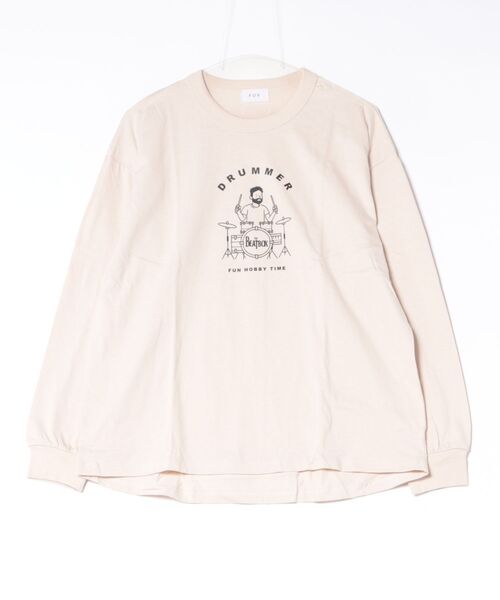 FOV(フォブ)の「フォブ DRUMMER L/S Tシャツ(Tシャツ/カットソー・レディース・ブラック/ホワイト/ベージュ系その他・F)」の7枚目の写真