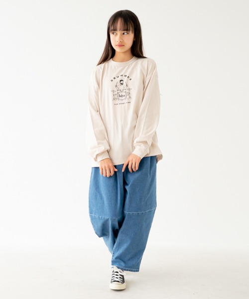 FOV(フォブ)の「フォブ DRUMMER L/S Tシャツ(Tシャツ/カットソー・レディース・ブラック/ホワイト/ベージュ系その他・F)」の6枚目の写真