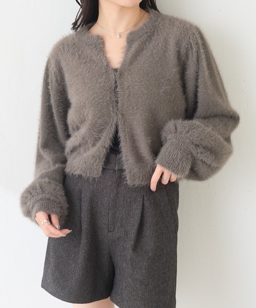 COLLAGE GALLARDAGALANTE(コラージュガリャルダガランテ)の「ショートパンツ/Nuel/セットアップ可(その他パンツ・レディース・ベージュ/チャコールグレー・FREE)」の12枚目の写真