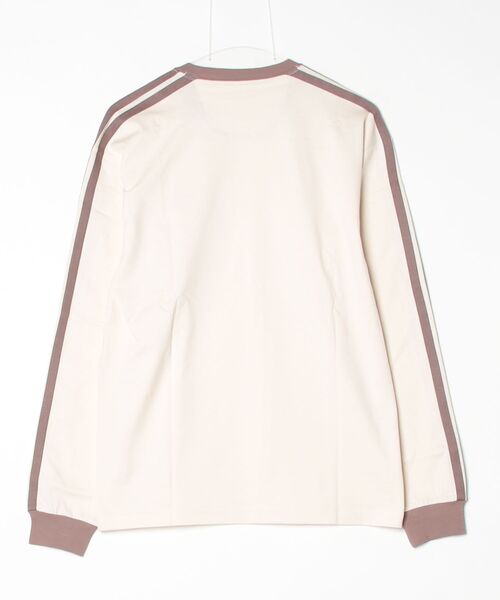 adidas(アディダス)の「エッセンシャルズ プラス ルーズフィット スリーストライプス シングルジャージー 長袖Tシャツ / ロンT / アディダス adidas(Tシャツ/カットソー・メンズ・ホワイト系その他・3XL/XX-LARGE/X-SMALL/X-LARGE/SMALL/MEDIUM/LARGE)」の7枚目の写真
