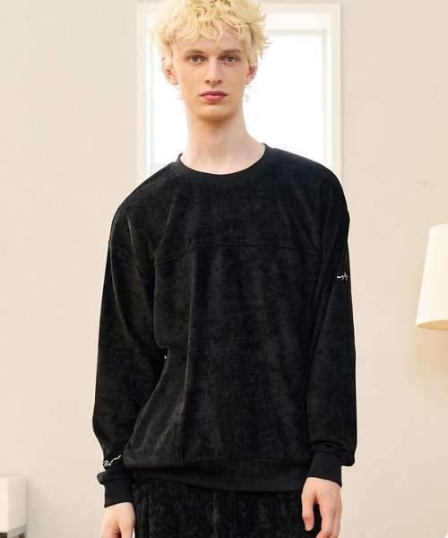 CALL&RESPONSE(コールアンドレスポンス)の「mlt5771- スポーツPO ビンテージベロア(263-1321-04)(Tシャツ/カットソー・メンズ・ブラック/ブルー・2/5/4)」の3枚目の写真