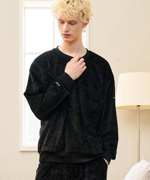 CALL&RESPONSE(コールアンドレスポンス)の「mlt5771- スポーツPO ビンテージベロア(263-1321-04)(Tシャツ/カットソー・メンズ・ブラック/ブルー・2/5/4)」の4枚目の写真