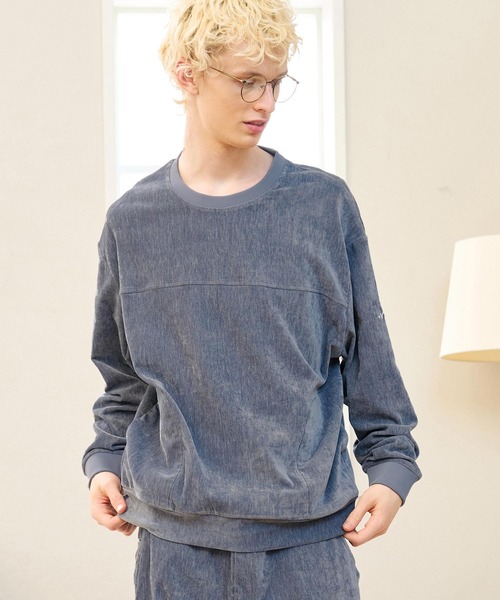 CALL&RESPONSE(コールアンドレスポンス)の「mlt5771- スポーツPO ビンテージベロア(263-1321-04)(Tシャツ/カットソー・メンズ・ブラック/ブルー・2/5/4)」の7枚目の写真