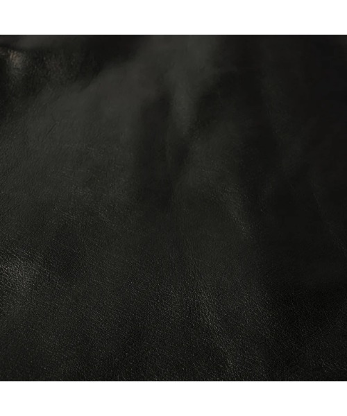 A LEATHER(エーレザー)の「A LEATHER Roadster Jacket (AMJ2403)(ライダースジャケット・メンズ・ブラック・SMALL/LARGE/MEDIUM)」の5枚目の写真