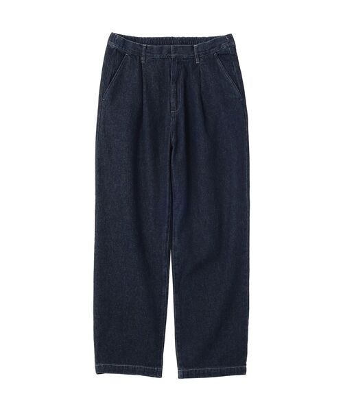CRAFT STANDARD BOUTIQUE(クラフトスタンダードブティック)の「デニムスラックス(スラックス・メンズ・インディゴブルー/ブラック・M/L)」の5枚目の写真