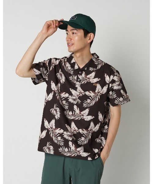 ROSASEN(ロサーセン)の「【Rosasen/GOLF】 シアサッカー 半袖シャツ(ポロシャツ・メンズ・ネイビー/ブラウン/グリーン/ブルー系・48/50/52)」の12枚目の写真