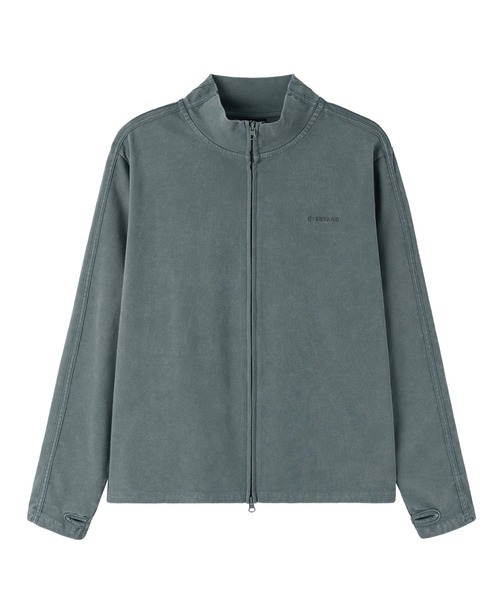 Openyard(オープンヤード)の「『Openyard/オープンヤード』FADED TRACK ZIP-UP/フェイディドトラックジップアップ(デニムジャケット・メンズ・ブラック/ブルー・M/L)」の13枚目の写真