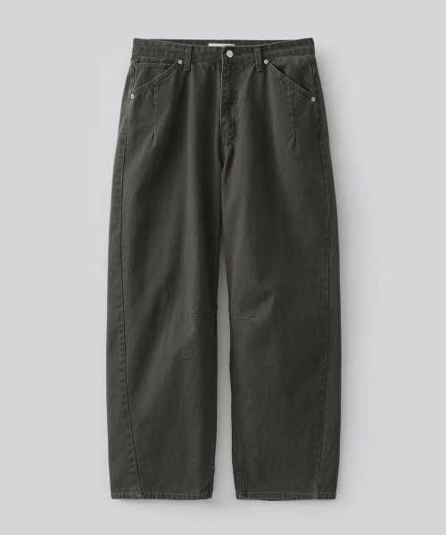 FABREGAT(ファブレガ)の「アルノカチオンカーブドパンツ(ダークブラウン)(その他パンツ・メンズ・その他・1/2/3)」の1枚目の写真