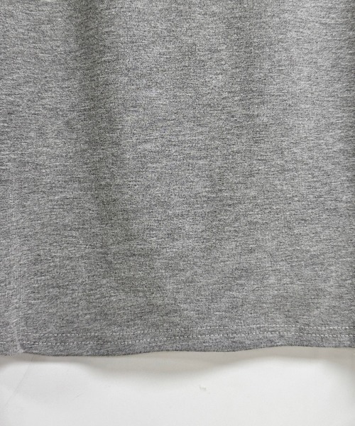 ONEP STAR(ワンピスター)の「ベーシックフィット長袖クルーネックカットソー(Tシャツ/カットソー・レディース・グレー/ホワイト/ブラック・FREE)」の8枚目の写真