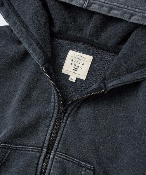 BILLABONG(ビラボン)の「BILLABONG ウィメンズ LOOSE CROPPED WASHED ZIP PARKA パーカー 【2026年秋冬モデル】/ビラボンヴィンテージライククロップドジップアップフーディー(セットアップ対応可)(パーカー・レディース・ライトブルー/ブラック・MEDIUM/LARGE)」の8枚目の写真