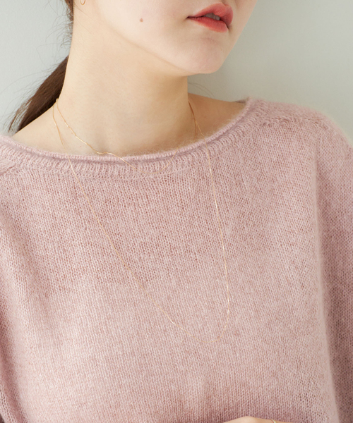 IENA(イエナ)の「《/一部店舗限定》シルクモヘヤミックス ワイドプルオーバー(ニット/セーター・レディース・ベージュ/ピンク・FREE)」の19枚目の写真