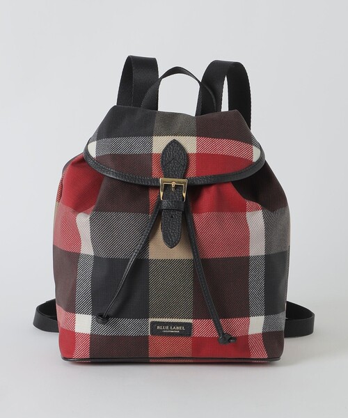 BLUE LABEL CRESTBRIDGE（ブルーレーベルクレストブリッジ）の「クレストブリッジチェックPVCバックパック（ショルダーバッグ・レディース・パープル系その他7・FREE）」の14枚目の写真