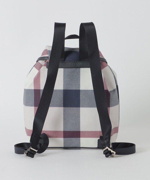 BLUE LABEL CRESTBRIDGE（ブルーレーベルクレストブリッジ）の「クレストブリッジチェックPVCバックパック（ショルダーバッグ・レディース・パープル系その他7・FREE）」の2枚目の写真