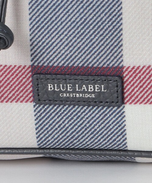 BLUE LABEL CRESTBRIDGE（ブルーレーベルクレストブリッジ）の「クレストブリッジチェックPVCバックパック（ショルダーバッグ・レディース・パープル系その他7・FREE）」の4枚目の写真