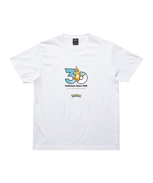 ZOZOSPOT(ゾゾスポット)の「Pokemon 30th Anniversary 1025 T-shirt 「ブイゼル」(Tシャツ/カットソー・レディース・ホワイト・SMALL/MEDIUM/LARGE/X-LARGE/XX-LARGE/XXX-LARGE/100cm/110cm/120cm/130cm/140cm/150cm/160cm)」の1枚目の写真