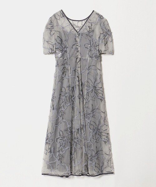 kaene（カエン）の「＜kaene＞エンブロイダリー モールレース ワンピース＜ Select by EMMEL REFINES ＞（ワンピース・レディース・ベージュ/ブラック・M/S）」の14枚目の写真