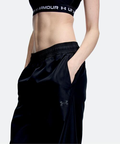 UNDER ARMOUR（アンダーアーマー）の「UAノーライナー ウーブン パンツ（トレーニング/レディース）（その他パンツ・レディース・ブラック・XL/L/M）」の4枚目の写真