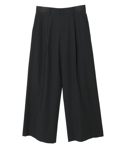 CONVERSE TOKYO(コンバーストウキョウ)の「【HL】POCKET TAB WIDE PANTS(SET-UP)(スラックス・レディース・ブラック/グレー・SMALL/MEDIUM)」の2枚目の写真