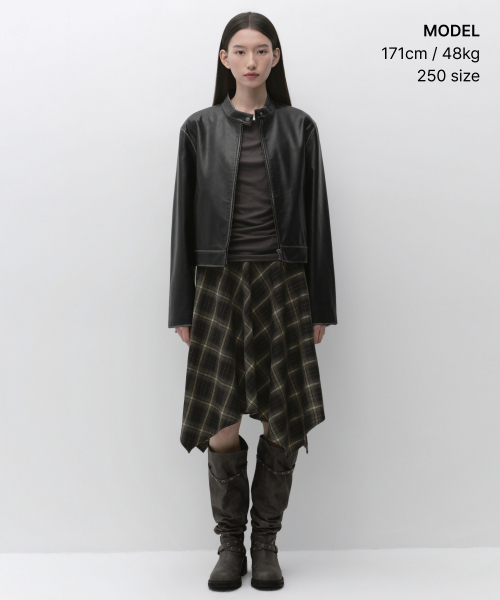MUSINSA STANDARD WOMAN（ムシンサスタンダードウーマン）の「ウィメンズストラップスラウチブーツ[グレー]（ブーツ・レディース・その他・23cm/23.5cm/24cm/24.5cm/25cm/25.5cm）」の2枚目の写真