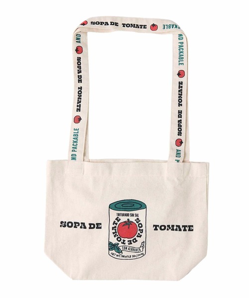 CHELSEA New York(チェルシーニューヨーク)の「PACKABLEミニトートバッグ(トートバッグ・レディース・ホワイト×レッド/ホワイト×グリーン/ホワイト×ブルー/ホワイト×ブラック/ホワイト×イエロー/G・FREE)」の9枚目の写真