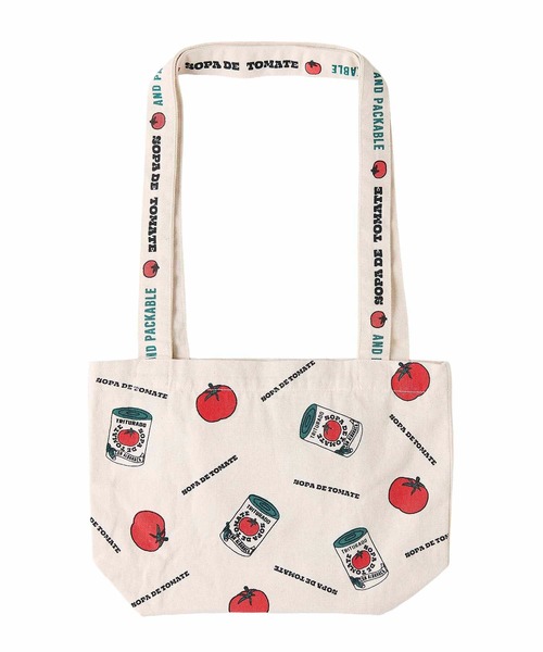 CHELSEA New York(チェルシーニューヨーク)の「PACKABLEミニトートバッグ(トートバッグ・レディース・ホワイト×レッド/ホワイト×グリーン/ホワイト×ブルー/ホワイト×ブラック/ホワイト×イエロー/G・FREE)」の10枚目の写真