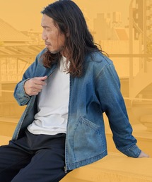 BIG MAC/ビッグマック LIGHT CHINO WORK JACKET 10oz デニムジャケット アウター 切り替えデザイン カジュアル アメカジ メンズ 2026年秋冬 秋服