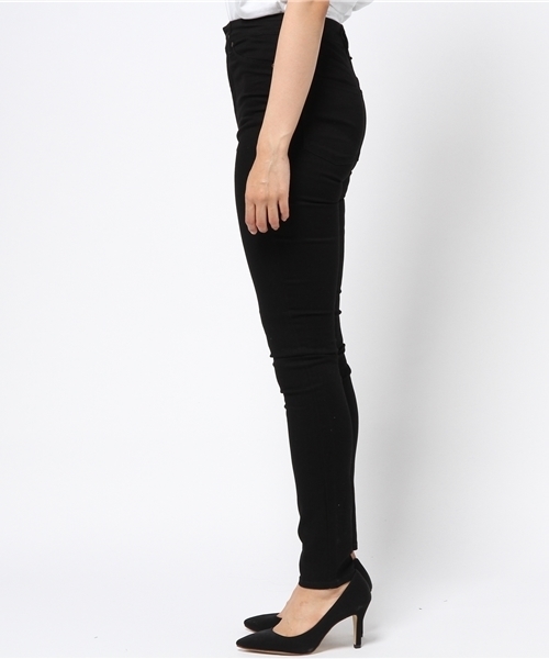 RES DENIM（レスデニム）の「RES DENIM/レスデニム HARRYS HI スキニーデニム ブラックデニム ストレッチ（デニムパンツ・レディース・ブラック・26inch/27inch）」の3枚目の写真