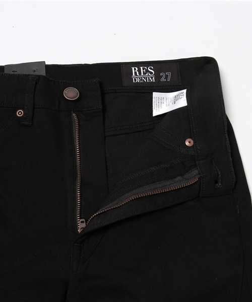 RES DENIM（レスデニム）の「RES DENIM/レスデニム HARRYS HI スキニーデニム ブラックデニム ストレッチ（デニムパンツ・レディース・ブラック・26inch/27inch）」の11枚目の写真