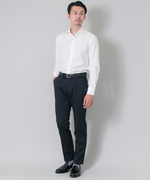 URBAN RESEARCH（アーバンリサーチ）の「UR TAILOR ピンオックスセミワイド（シャツ/ブラウス・メンズ・ホワイト/ブルー・38/39/40/41/37）」の8枚目の写真