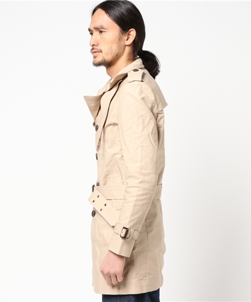 JACKROSE（ジャックローズ）の「コットントレンチコート（トレンチコート・メンズ・ベージュ/カーキ・XL/L/M）」の4枚目の写真