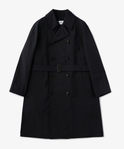 UNITED ARROWS（ユナイテッドアローズ）の「USCM ポリエステル コットン トレンチ コート ◆（トレンチコート・メンズ・ダークグリーン/ネイビー・X-LARGE/MEDIUM/SMALL/LARGE）」の2枚目の写真