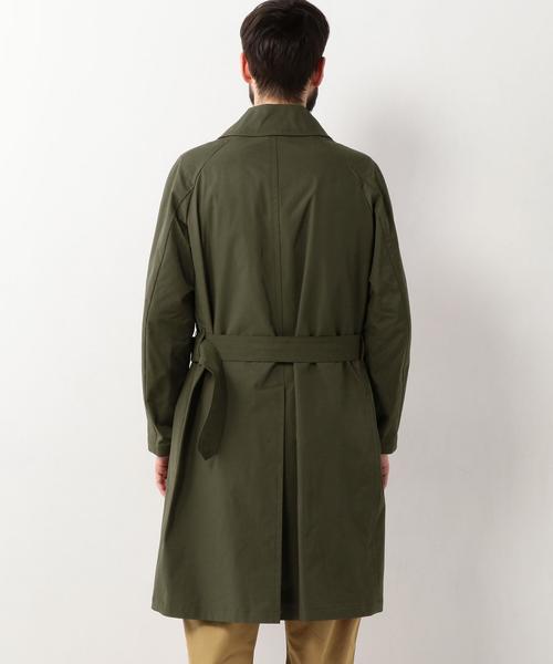 UNITED ARROWS（ユナイテッドアローズ）の「USCM ポリエステル コットン トレンチ コート ◆（トレンチコート・メンズ・ダークグリーン/ネイビー・X-LARGE/MEDIUM/SMALL/LARGE）」の16枚目の写真