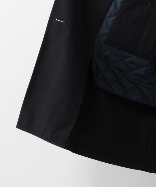 UNITED ARROWS（ユナイテッドアローズ）の「USCM ポリエステル コットン トレンチ コート ◆（トレンチコート・メンズ・ダークグリーン/ネイビー・X-LARGE/MEDIUM/SMALL/LARGE）」の6枚目の写真