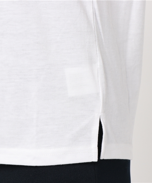 VENCEEXCHANGE(ヴァンスエクスチェンジ)の「オルテガ刺繍ポケットT (Tシャツ/カットソー・レディース・オフホワイト/ブラック/オレンジ・MEDIUM)」の8枚目の写真