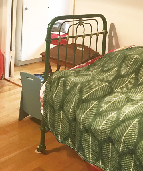 Spice スパイス オブ ライフ の ふわふわ大判ブランケット 北欧 リーフ 150 100cm ブランケット Wear