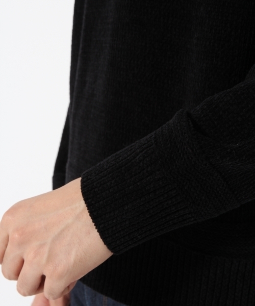 GLOBAL WORK(グローバルワーク)の「5ゲージモールニットプルオーバー/765447(ニット/セーター・メンズ・ブラック/ベージュ/ブルー/ワインレッド・SMALL/MEDIUM/LARGE/X-LARGE)」の10枚目の写真