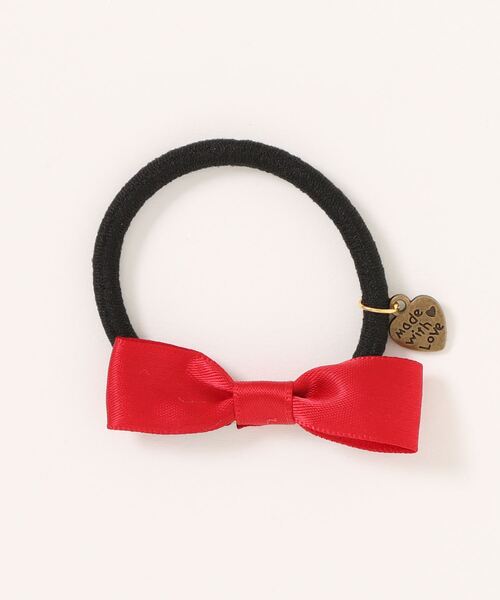 Fun & Daily（ファンアンドデイリー）の「F&D : シンプリーリボンヘアゴム（ヘアゴム・レディース・ブラック/グレー/ネイビー/ブルーグリーン/ワインレッド/ブラウン/イエロー/ピンク/グリーン/パープル/レッド/ミント・FREE）」の11枚目の写真