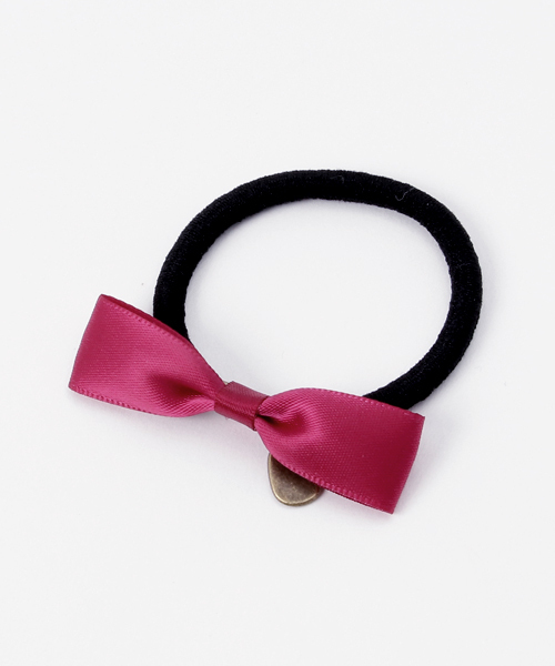 Fun & Daily（ファンアンドデイリー）の「F&D : シンプリーリボンヘアゴム（ヘアゴム・レディース・ブラック/グレー/ネイビー/ブルーグリーン/ワインレッド/ブラウン/イエロー/ピンク/グリーン/パープル/レッド/ミント・FREE）」の12枚目の写真