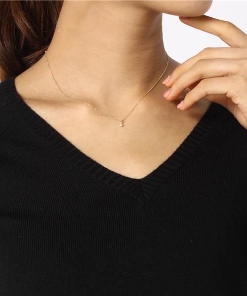 agete（アガット）の「K14ネックレス（10123116357）（ネックレス