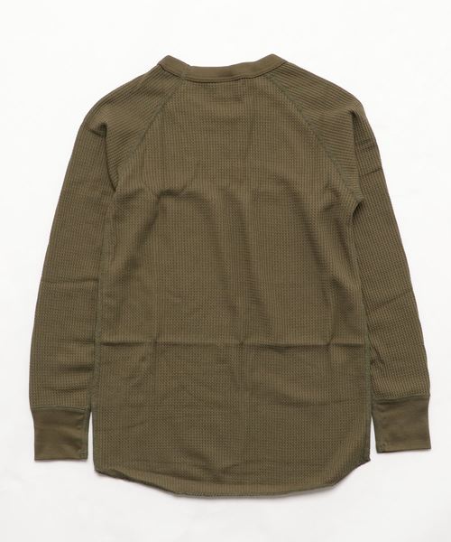 JEMORGAN（ジェーイーモーガン）の「【JE MORGAN】ジェーイーモーガン サーマル長袖ラグランクルーT（Tシャツ/カットソー・レディース・ホワイト/ブラック/グレー/オフホワイト/カーキオリーブ・M）」の18枚目の写真